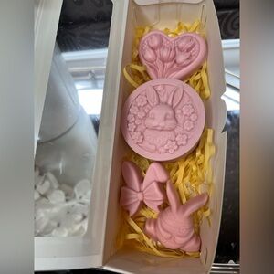 Pink Bunny Soap Gift Set